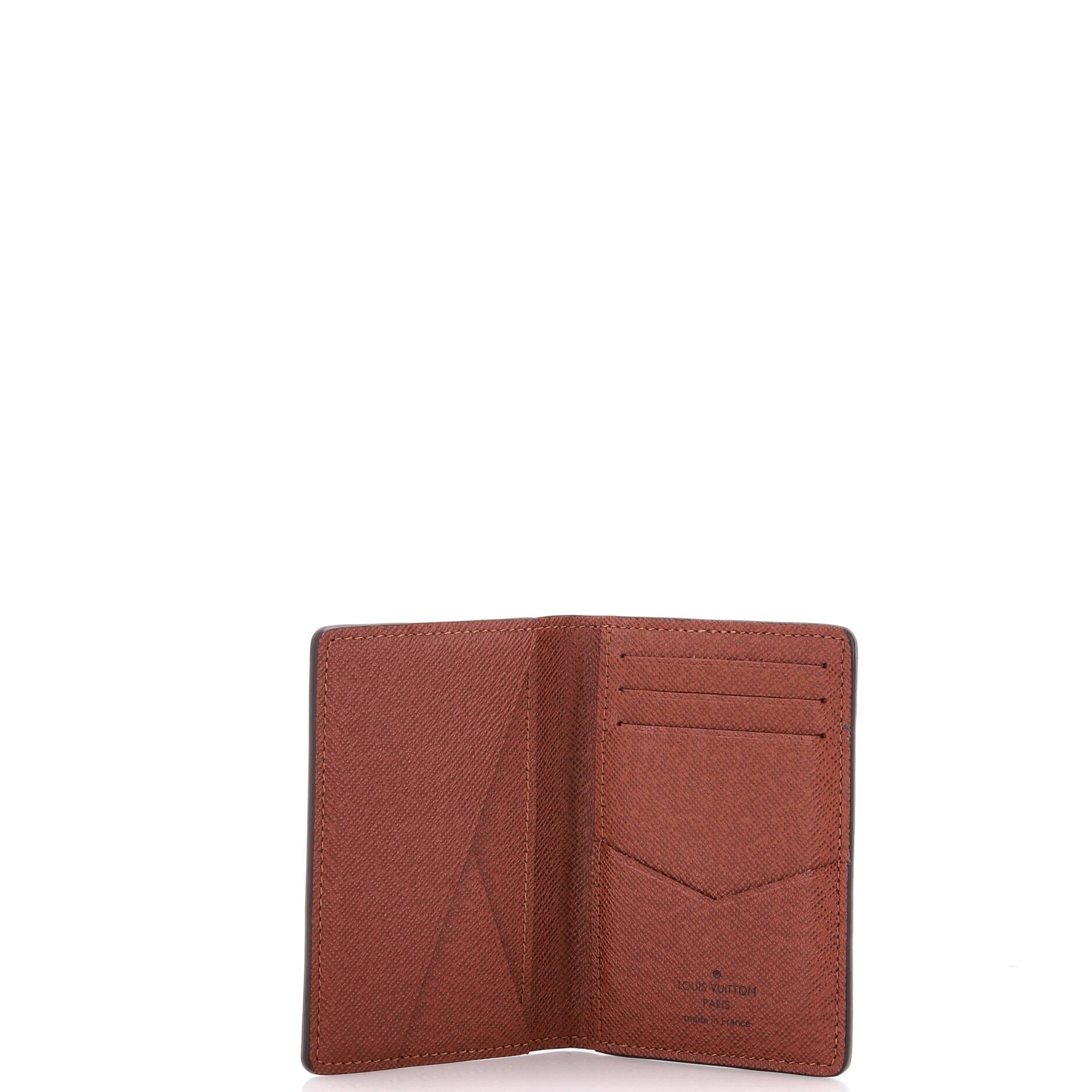 Louis Vuitton Pocket Organizer Monogram Canvas and Leather