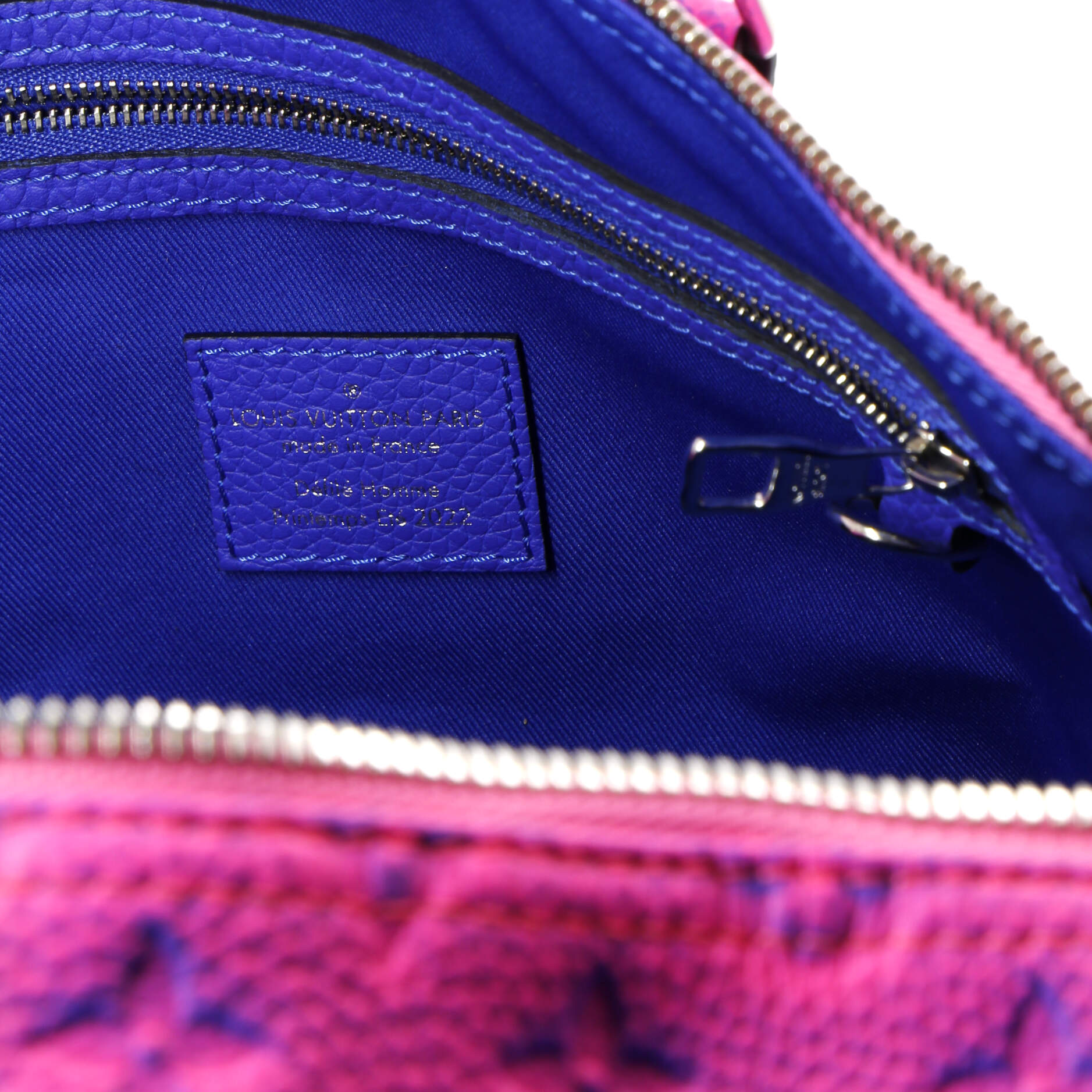 Louis Vuitton Keepall Bandouliere Bag Limited Edition Illusion Monogram Taurillon Leather 50