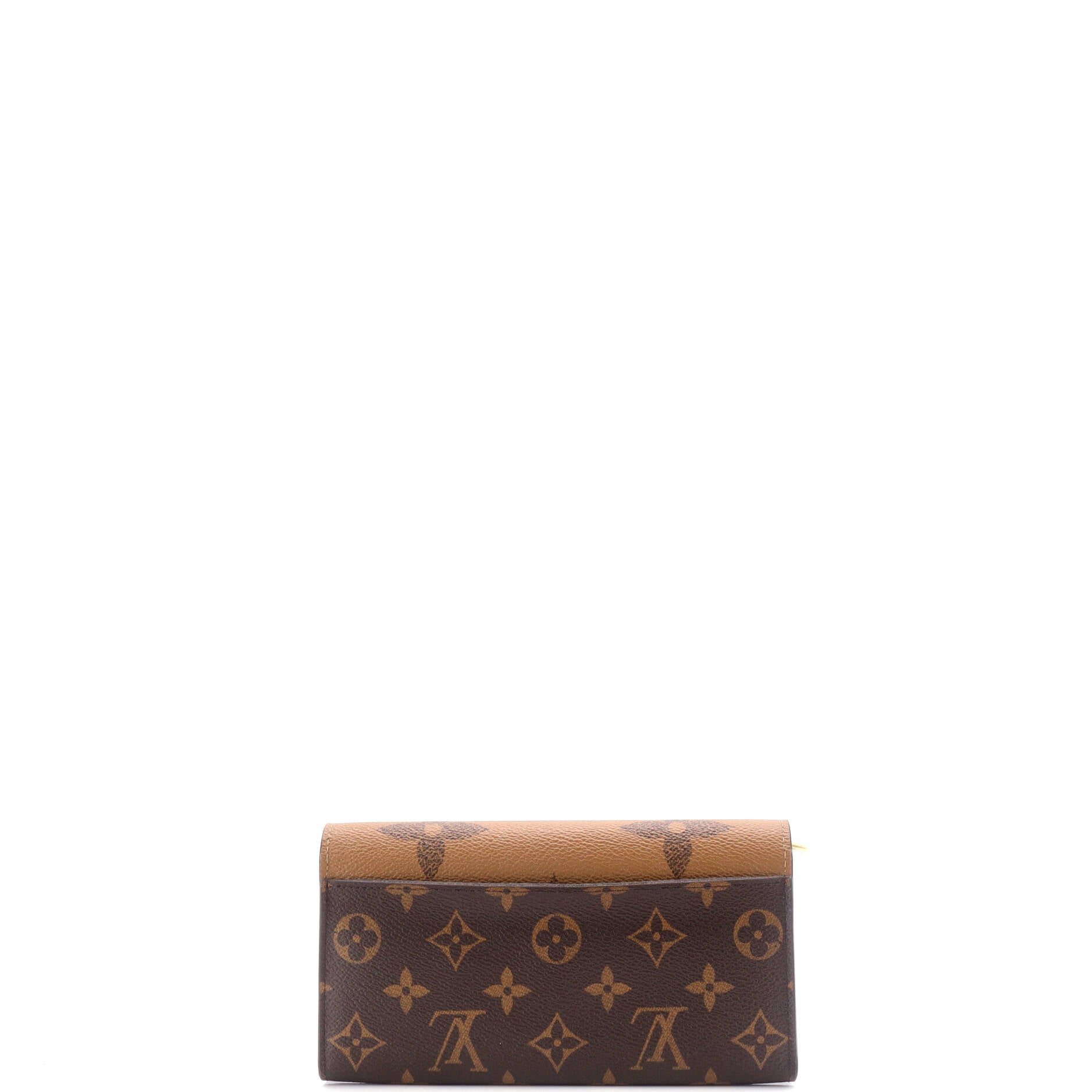 Louis Vuitton Sarah Wallet NM Reverse Monogram Giant and Monogram Canvas