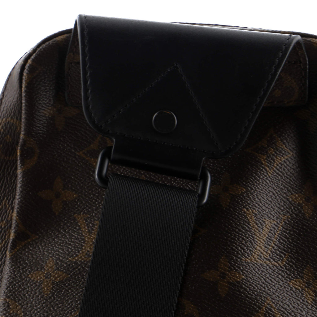 Louis Vuitton Avenue Sling Bag Macassar Monogram Canvas