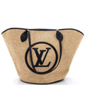 Louis Vuitton Saint Jacques NM Handbag Raffia and Leather