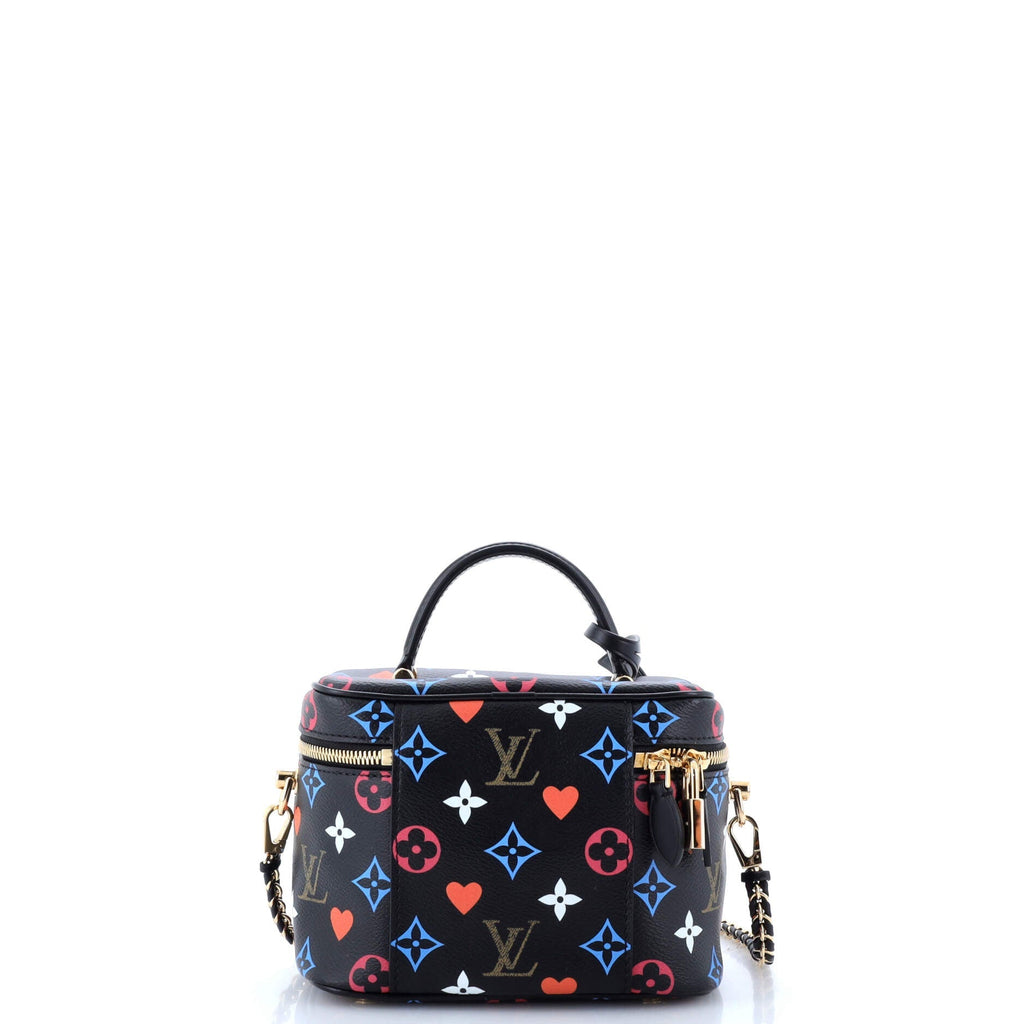 Louis Vuitton Vanity Handbag Limited Edition Game On Multicolor Monogram PM
