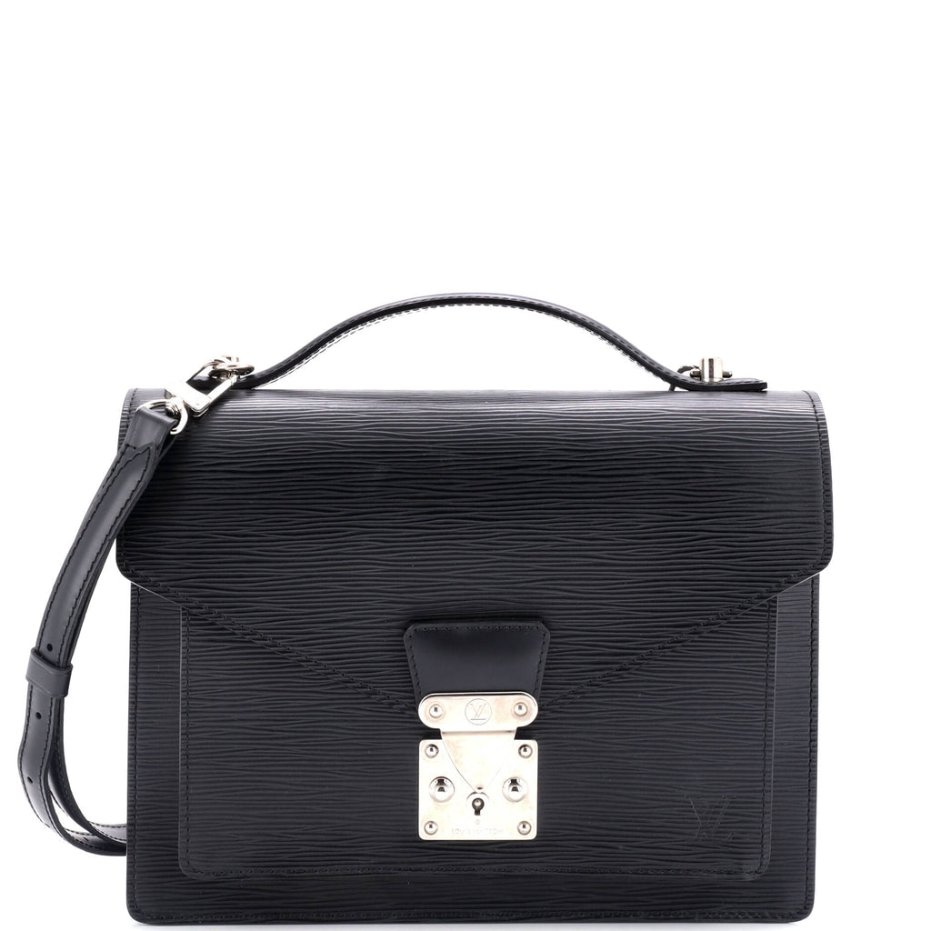Louis Vuitton Monceau Handbag Epi Leather