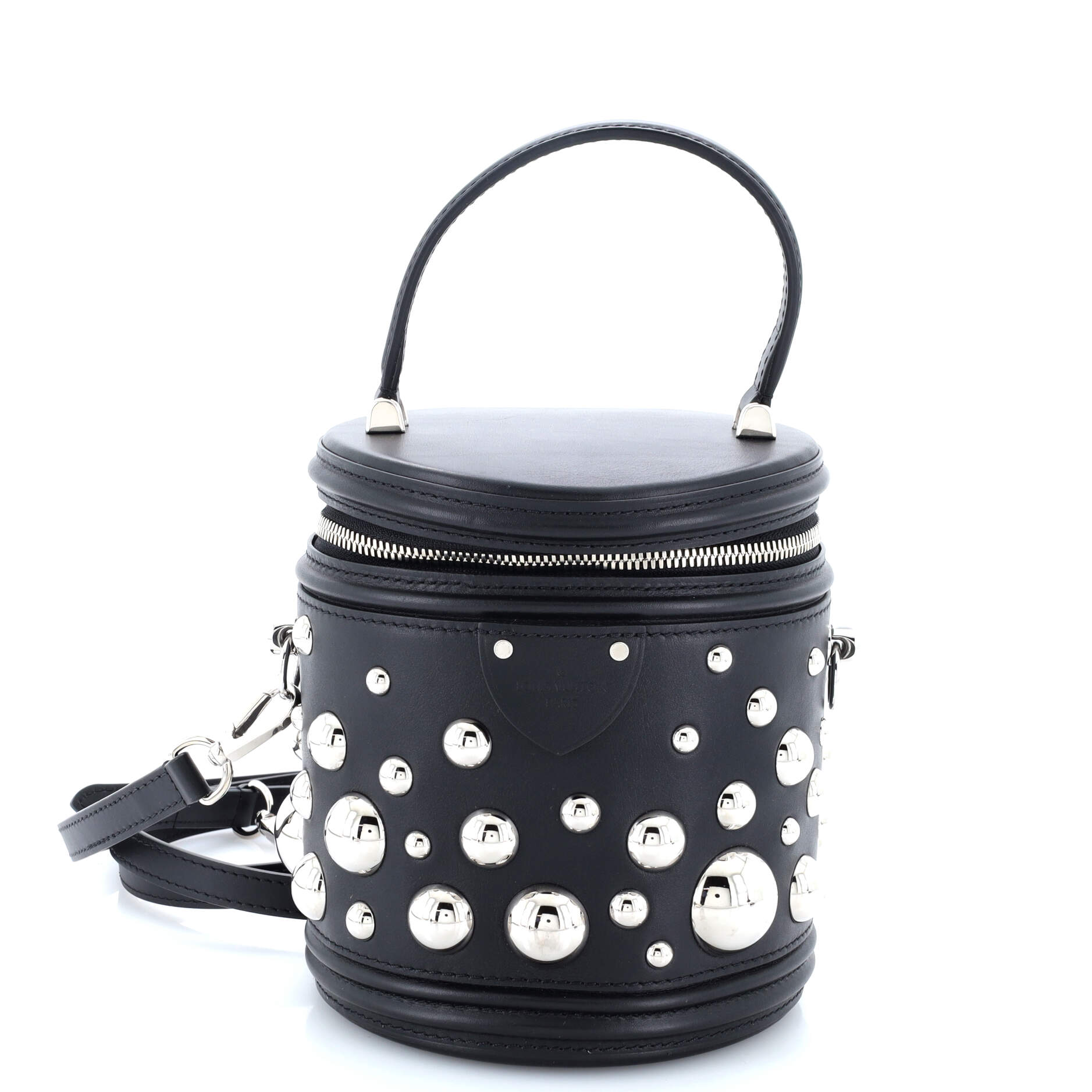 Louis Vuitton Cannes Handbag Yayoi Kusama Embellished Leather
