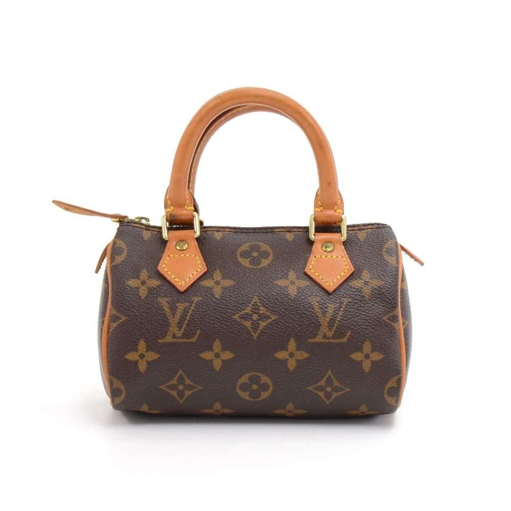 Louis Vuitto Mini Speedy Sac HL Monogram Canvas Handbag