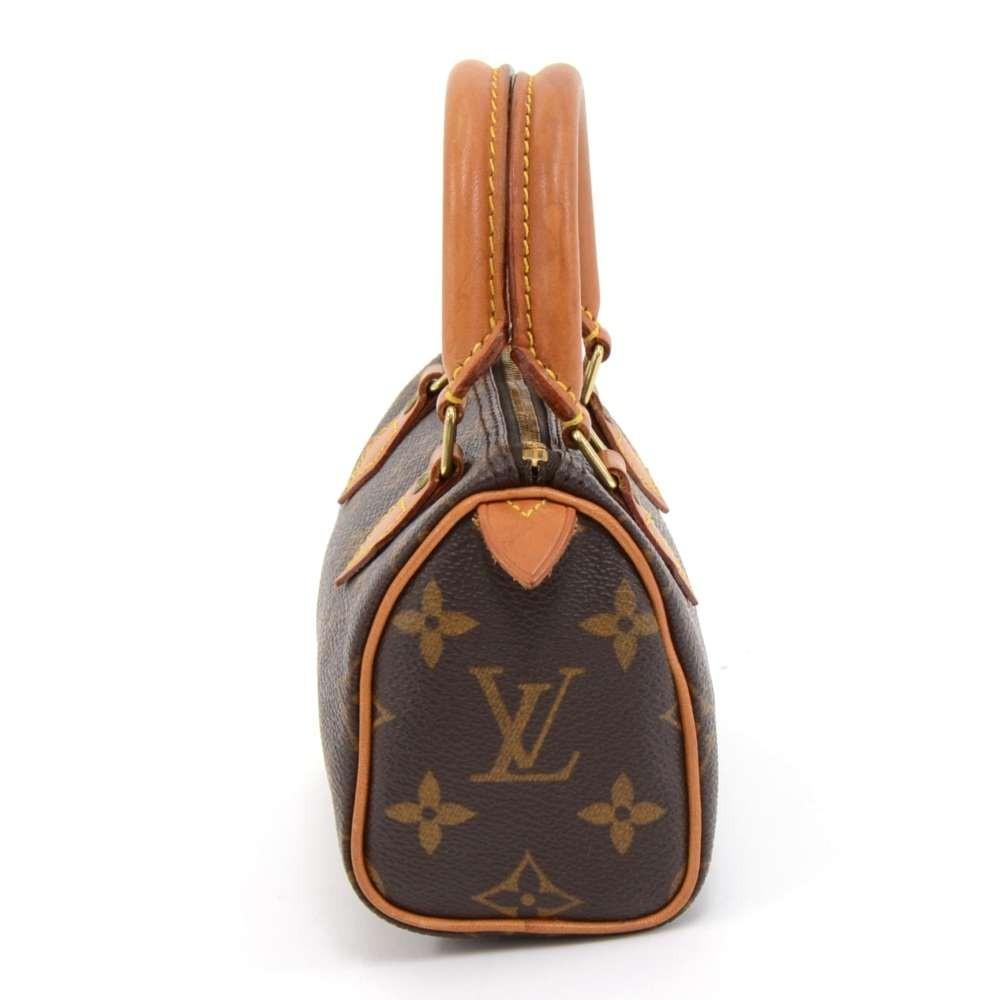 Louis Vuitto Mini Speedy Sac HL Monogram Canvas Handbag