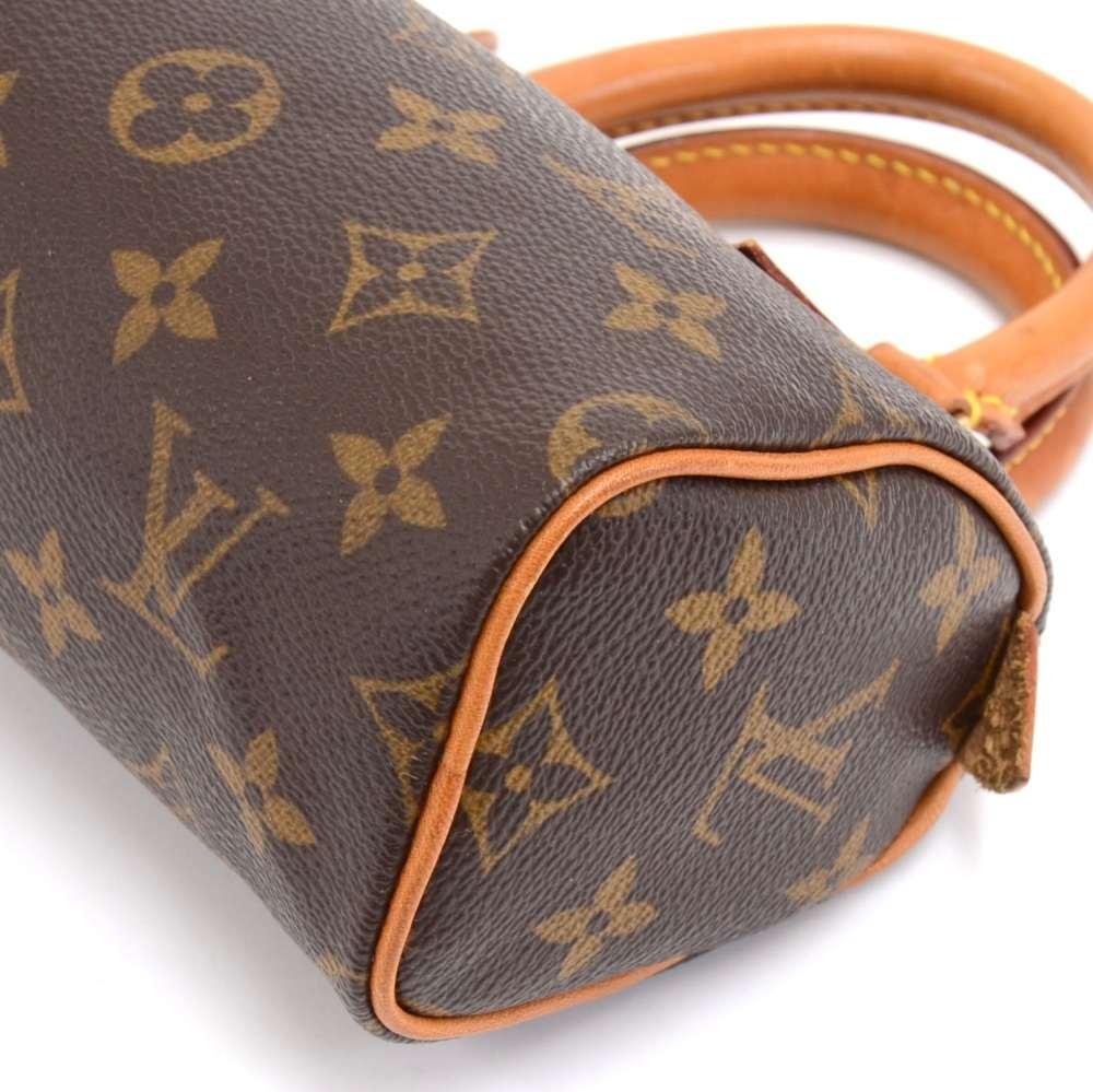 Louis Vuitto Mini Speedy Sac HL Monogram Canvas Handbag