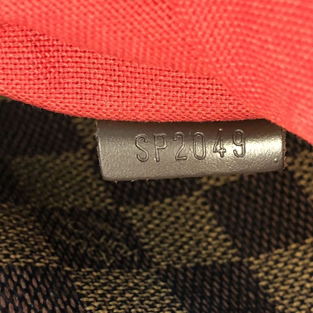 Louis Vuitto Bloomsbury PM Damier Ebene Canvas Bag