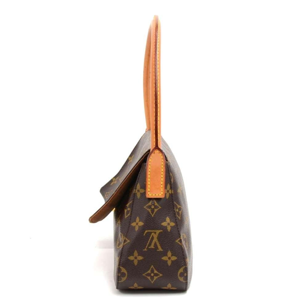 Louis Vuitto Mini Looping Monogram Canvas Handbag