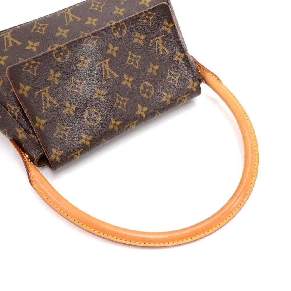 Louis Vuitto Mini Looping Monogram Canvas Handbag