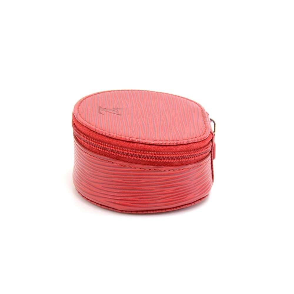 Louis Vuitto Ecrin Bijoux Epi Leather Jewelry Box