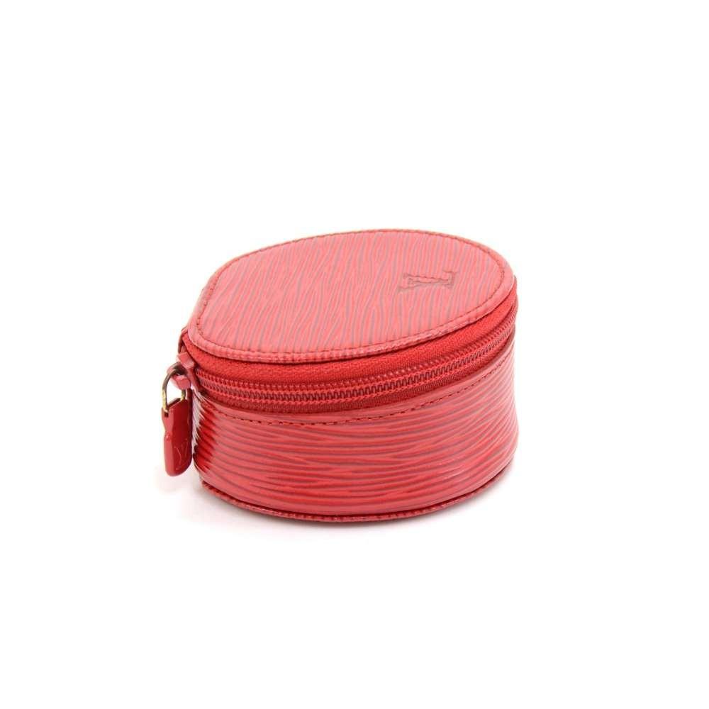 Louis Vuitto Ecrin Bijoux Epi Leather Jewelry Box