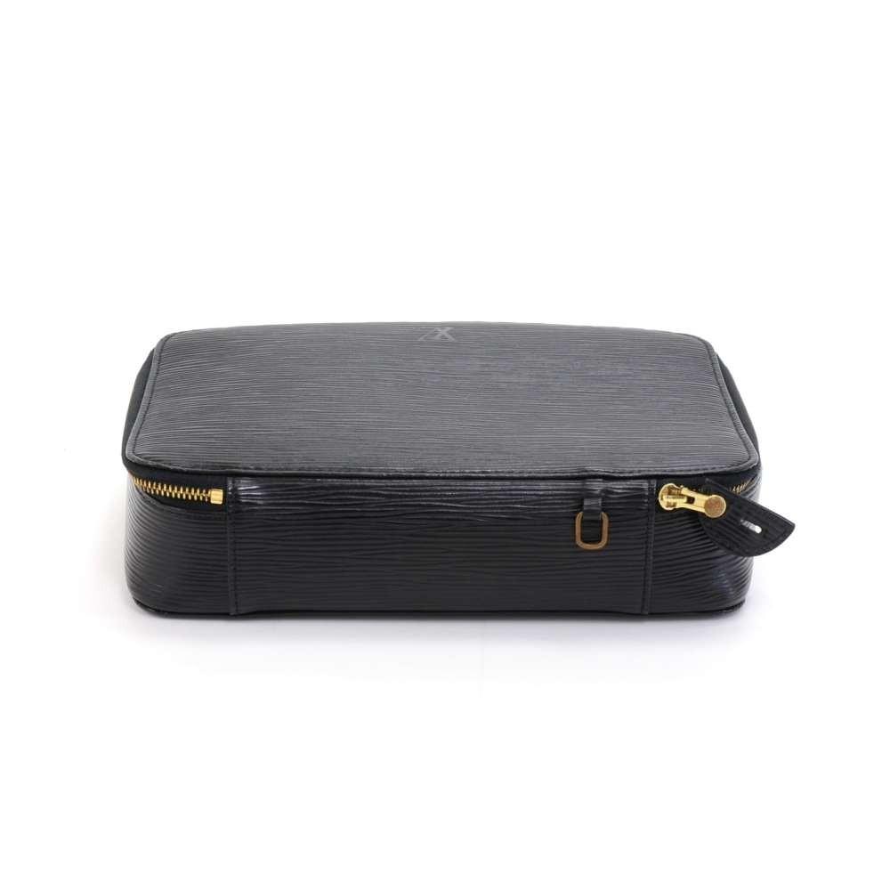 Louis Vuitto Poche Monte Carlo Epi Leather Jewelry Bag