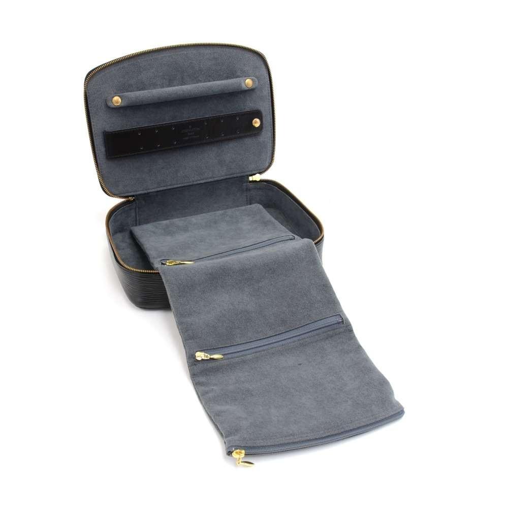 Louis Vuitto Poche Monte Carlo Epi Leather Jewelry Bag
