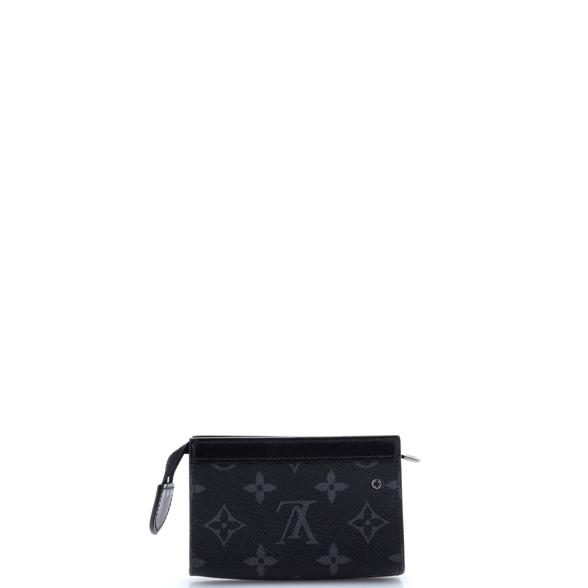 Louis Vuitton Voyage Key Pouch Monogram Eclipse Canvas
