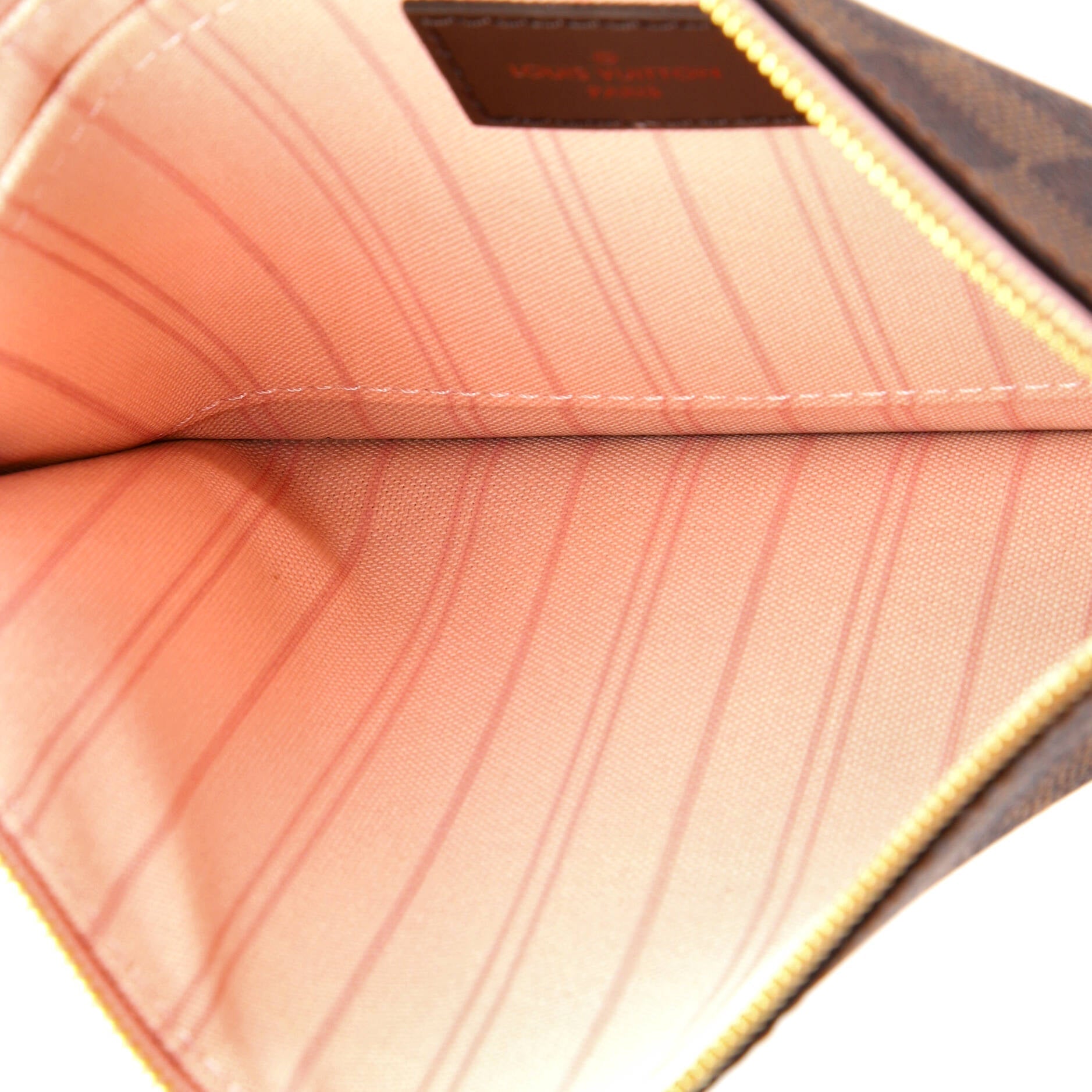 Louis Vuitton Neverfull Pochette Damier Large