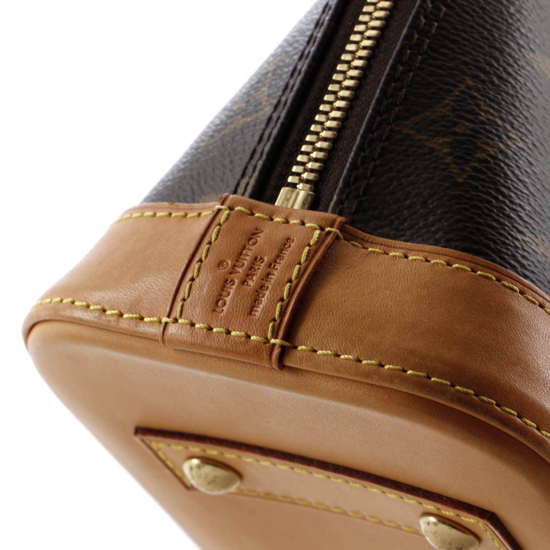 Louis Vuitton Alma Handbag Monogram Canvas BB