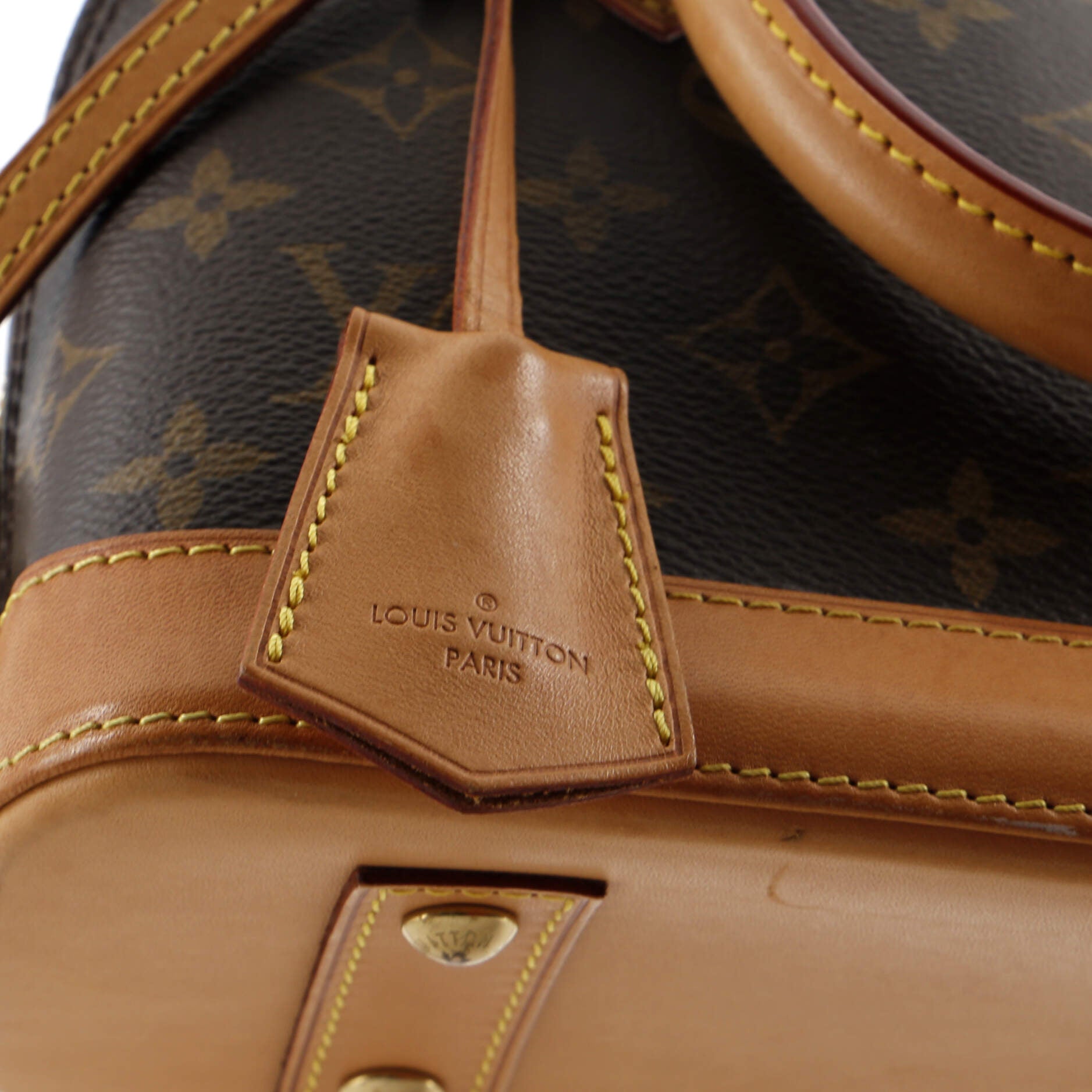 Louis Vuitton Alma Handbag Monogram Canvas BB