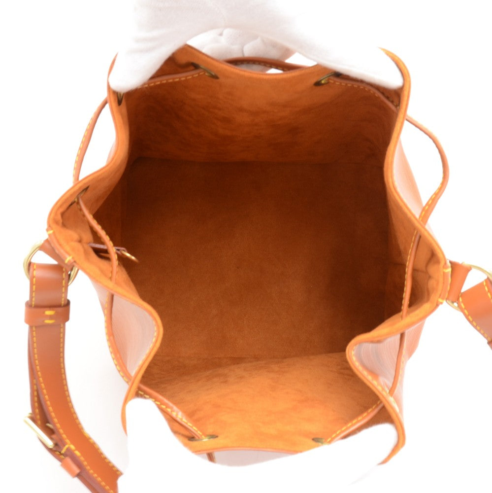 Louis Vuitto Petit Noe Orange Epi Leather Bag