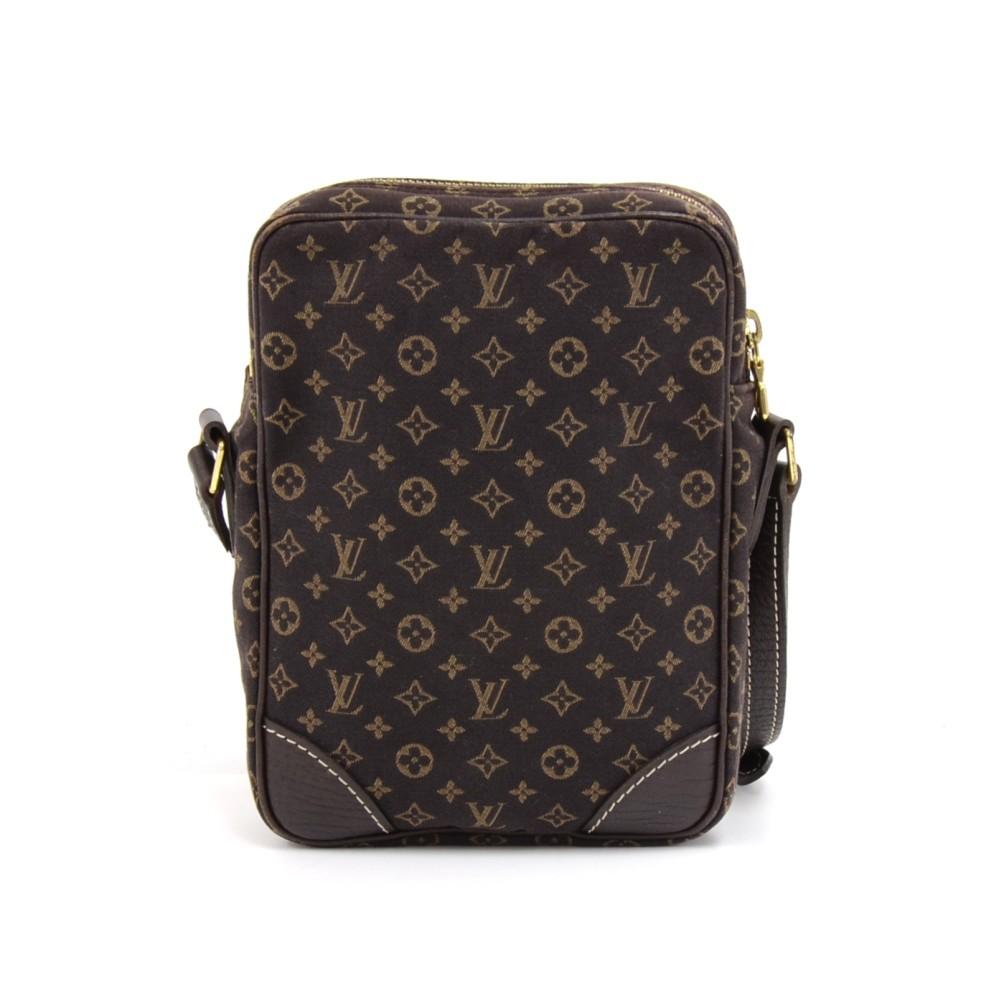Louis Vuitto Danube Mini Lin Canvas Shoulder Bag
