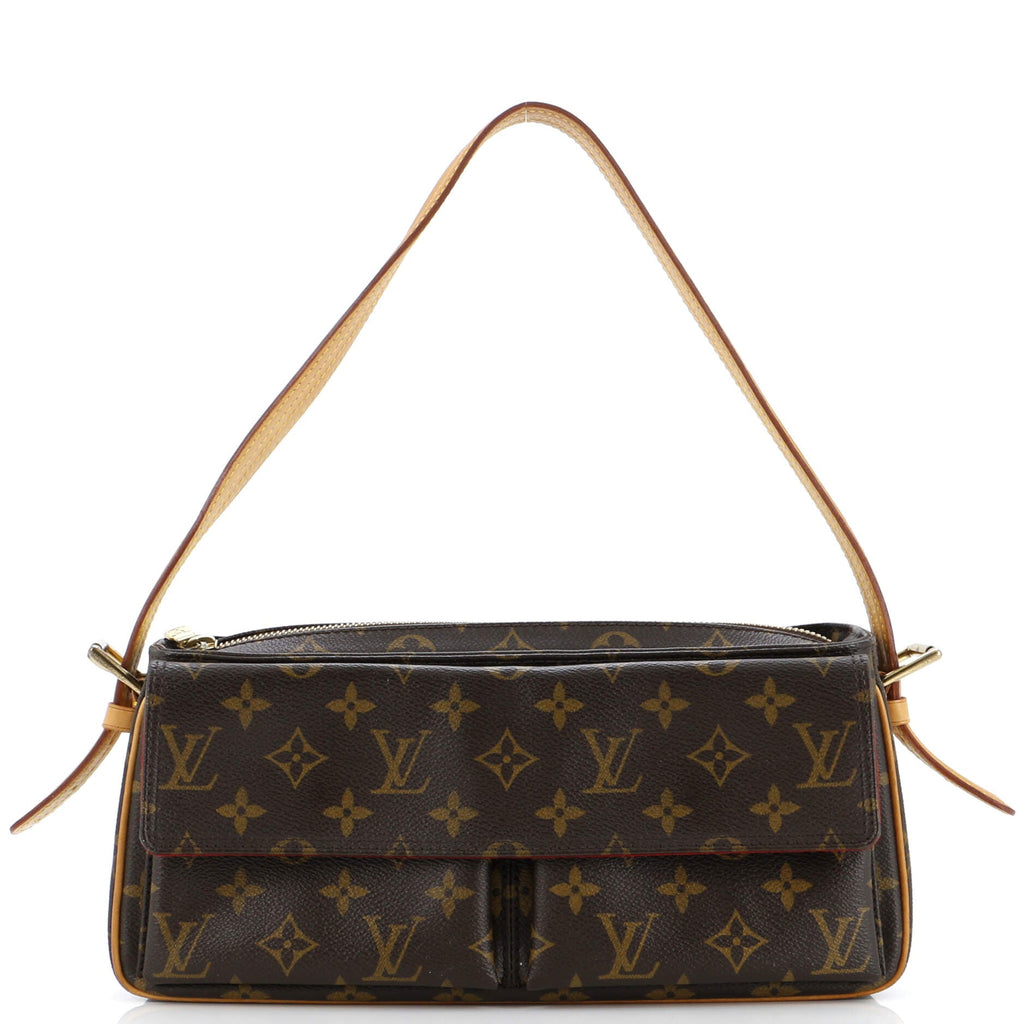 Louis Vuitton Viva Cite Handbag Monogram Canvas MM