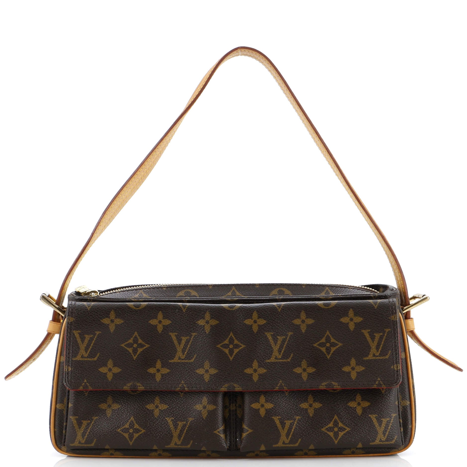 Louis Vuitton Viva Cite Handbag Monogram Canvas MM