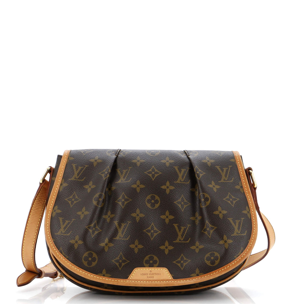 Louis Vuitton Menilmontant Handbag Monogram Canvas PM