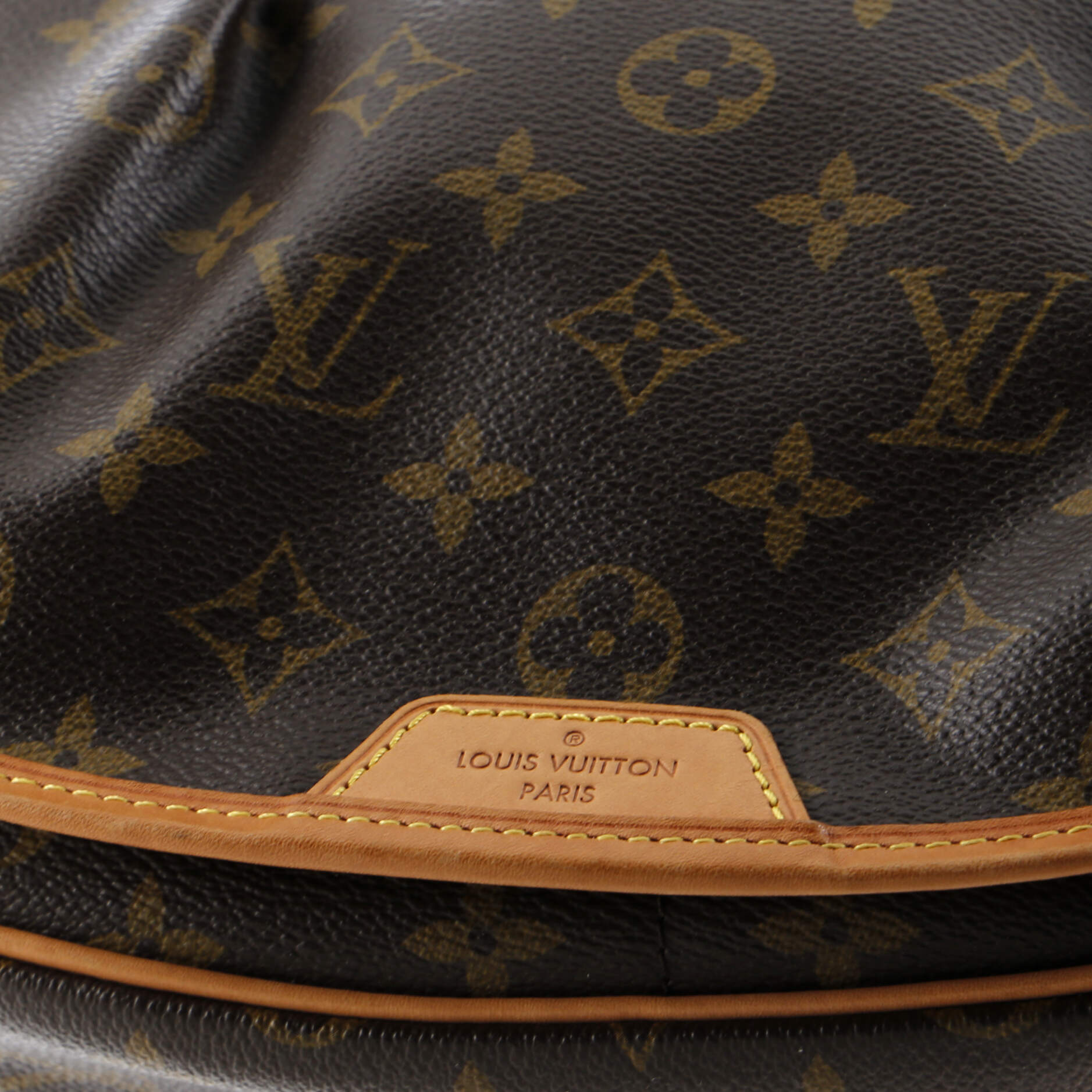 Louis Vuitton Menilmontant Handbag Monogram Canvas PM
