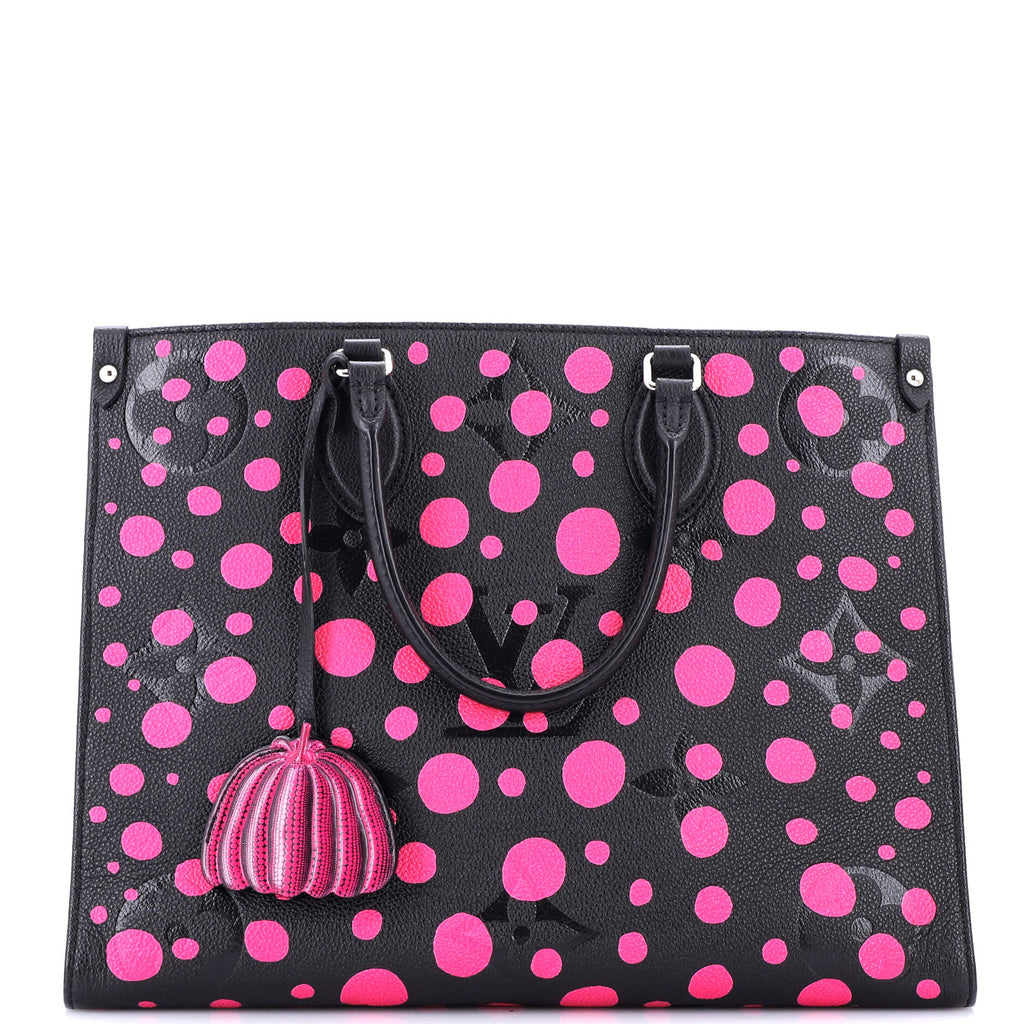 Louis Vuitton OnTheGo Tote Yayoi Kusama Infinity Dots Monogram Empreinte Giant MM