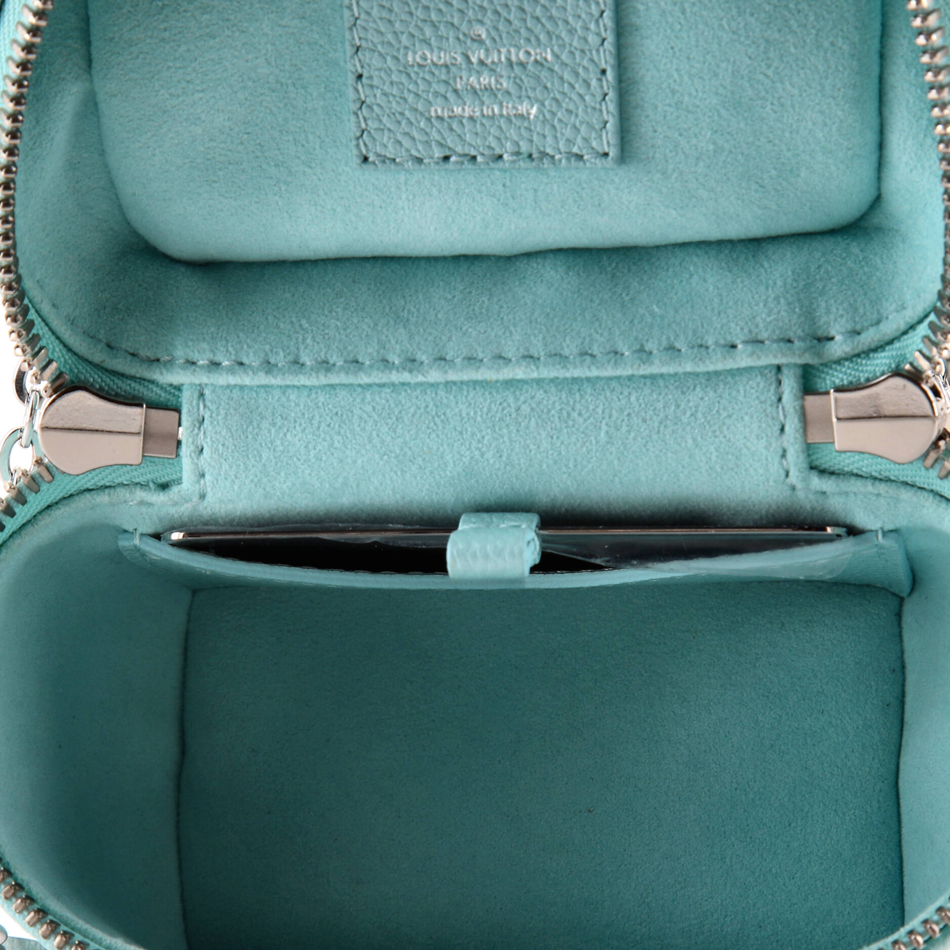 Louis Vuitton Vanity Handbag Empreinte Leather Micro