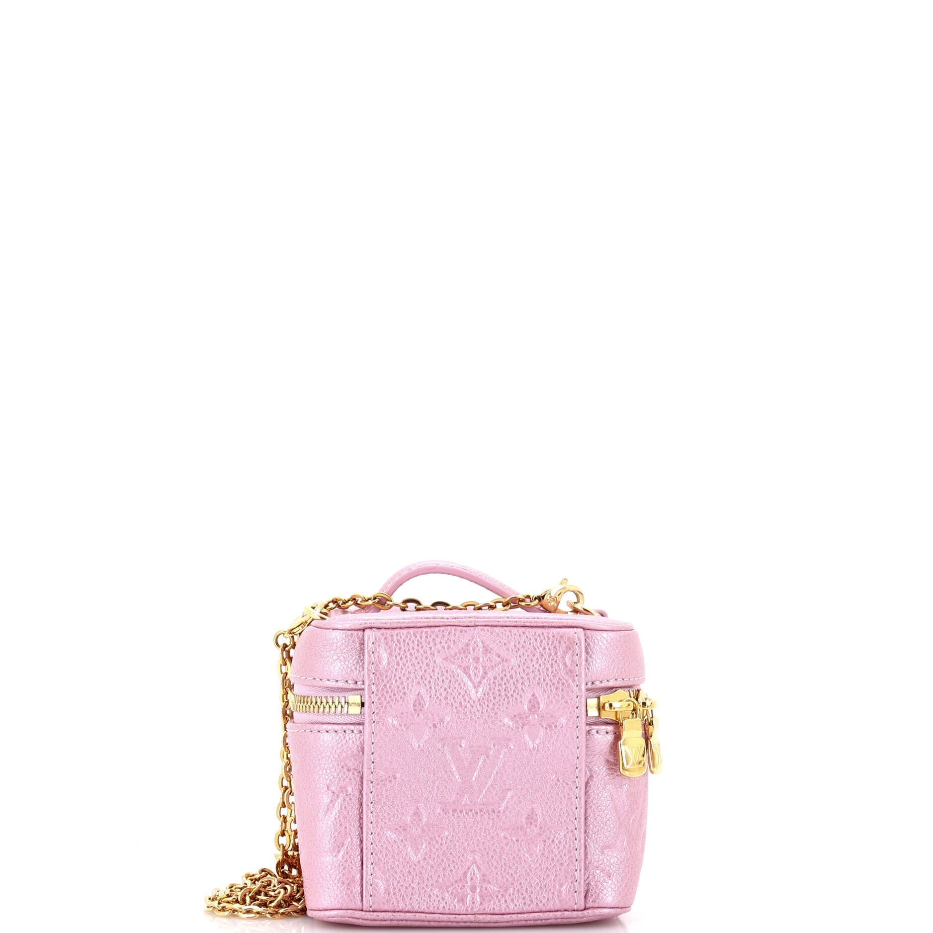 Louis Vuitton Vanity Handbag Empreinte Leather Micro