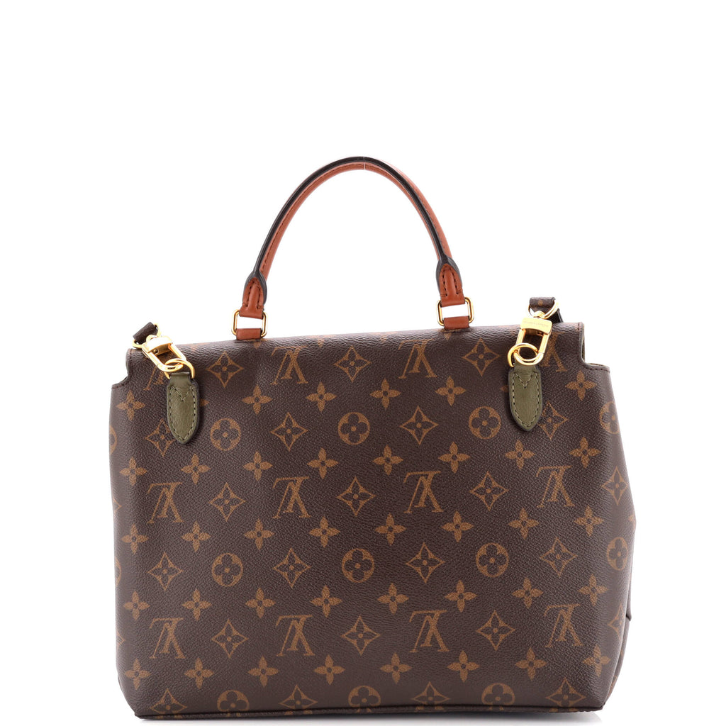 Louis Vuitton Marignan Handbag Monogram Canvas with Leather