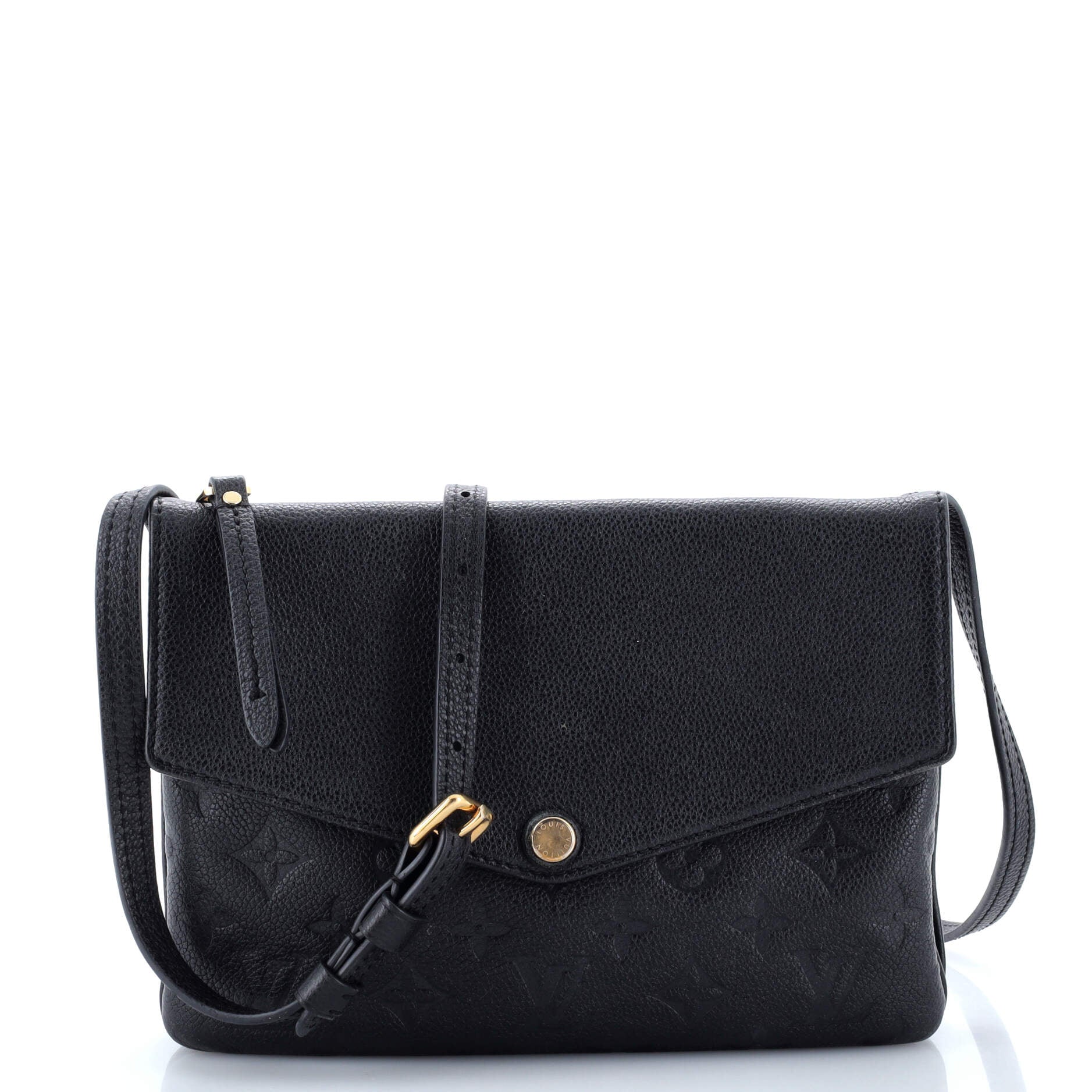 Louis Vuitton Twice Handbag Monogram Empreinte Leather