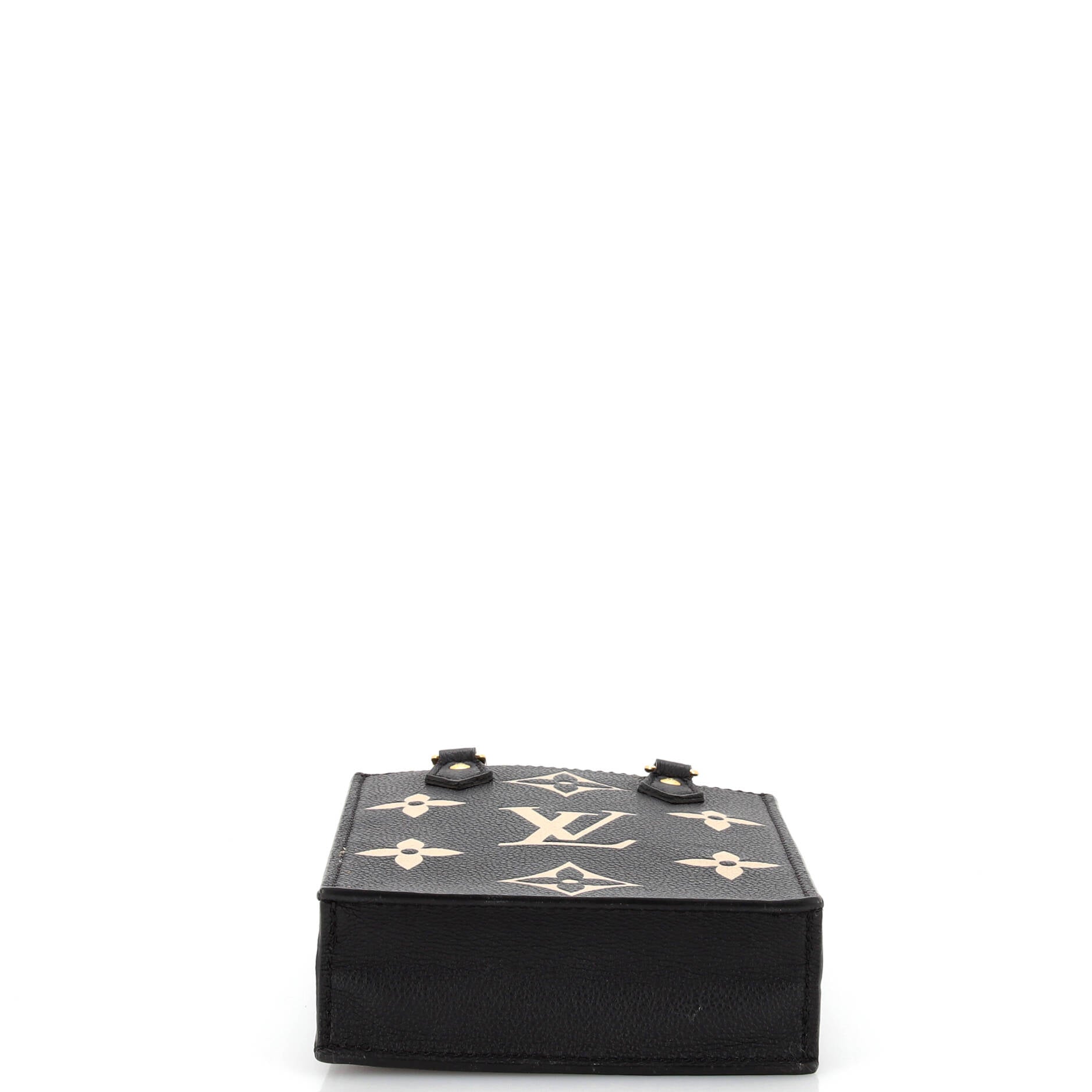 Louis Vuitton Petit Sac Plat Bag Bicolor Monogram Empreinte Giant