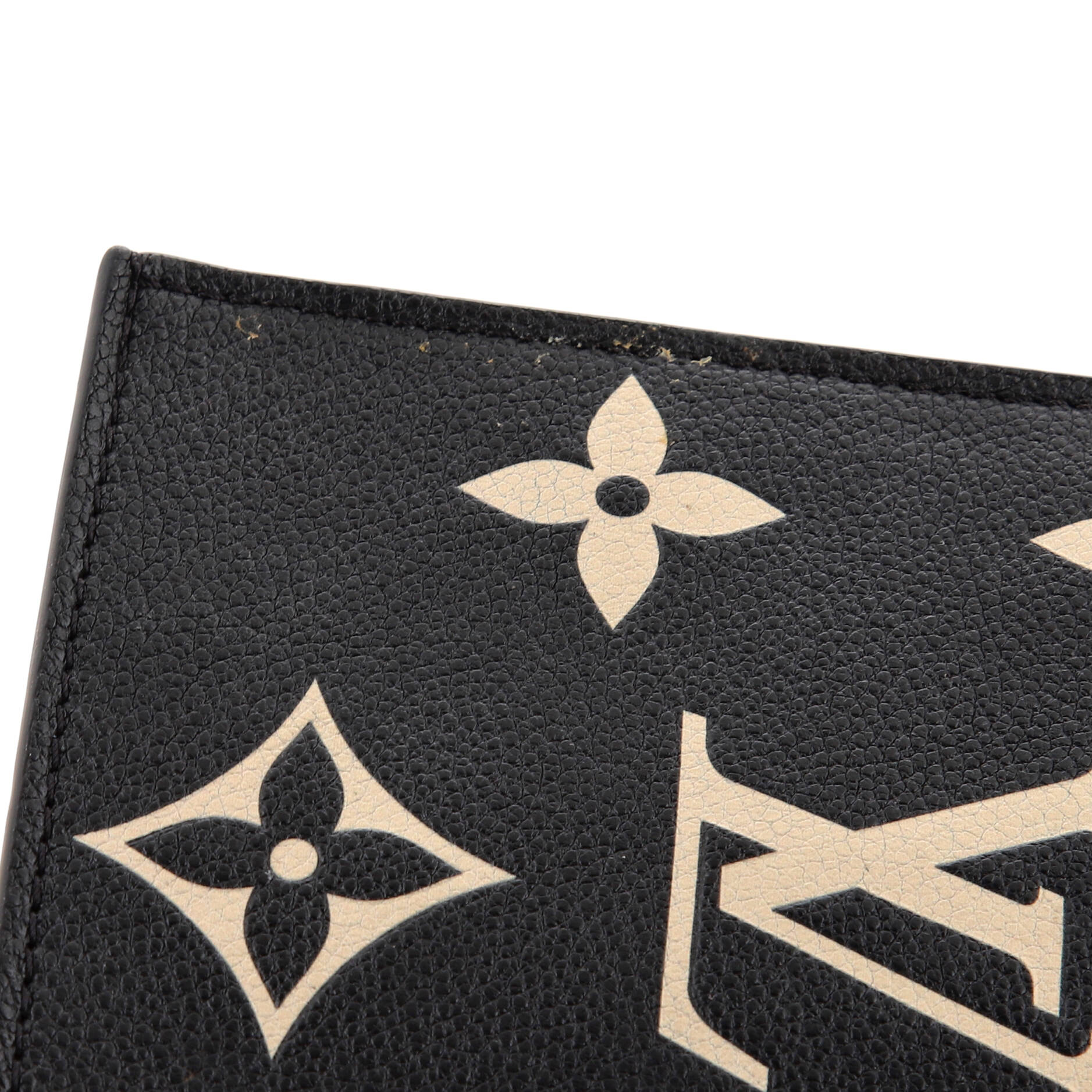 Louis Vuitton Petit Sac Plat Bag Bicolor Monogram Empreinte Giant