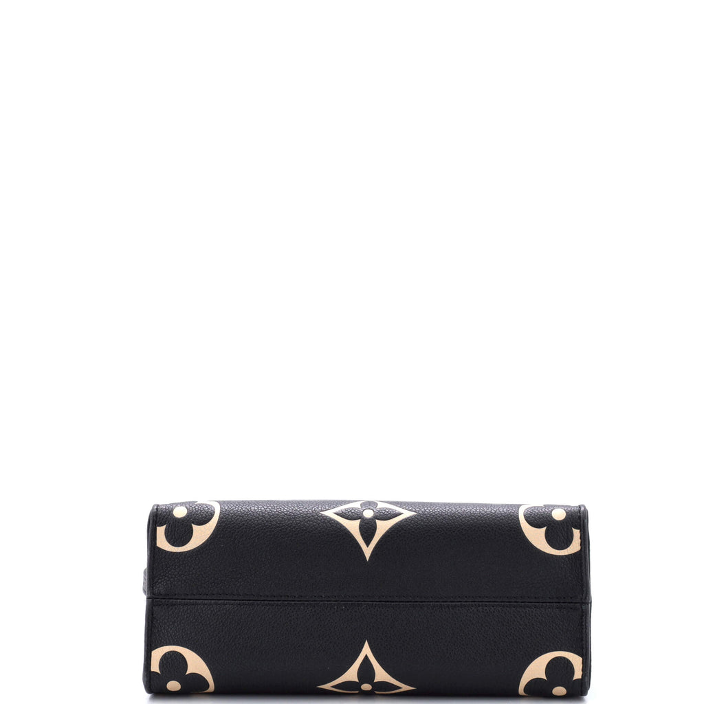 Louis Vuitton OnTheGo Tote Bicolor Monogram Empreinte Giant PM