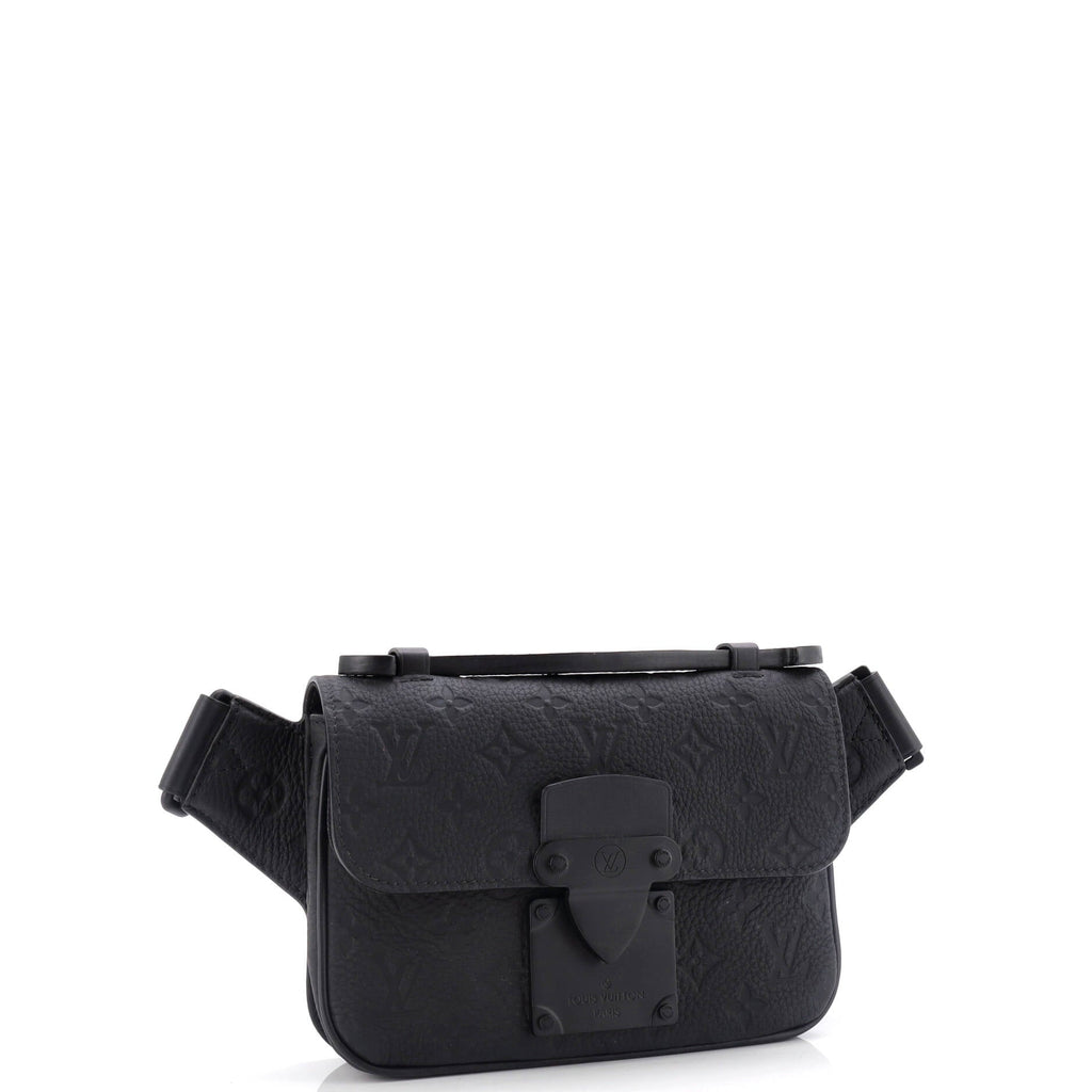 Louis Vuitton S Lock Sling Bag Monogram Taurillon Leather