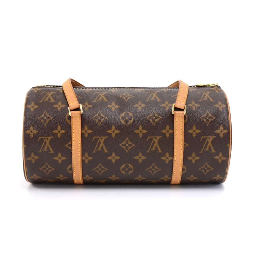 Louis Vuitto Papillon 30 Monogram Canvas Handbag