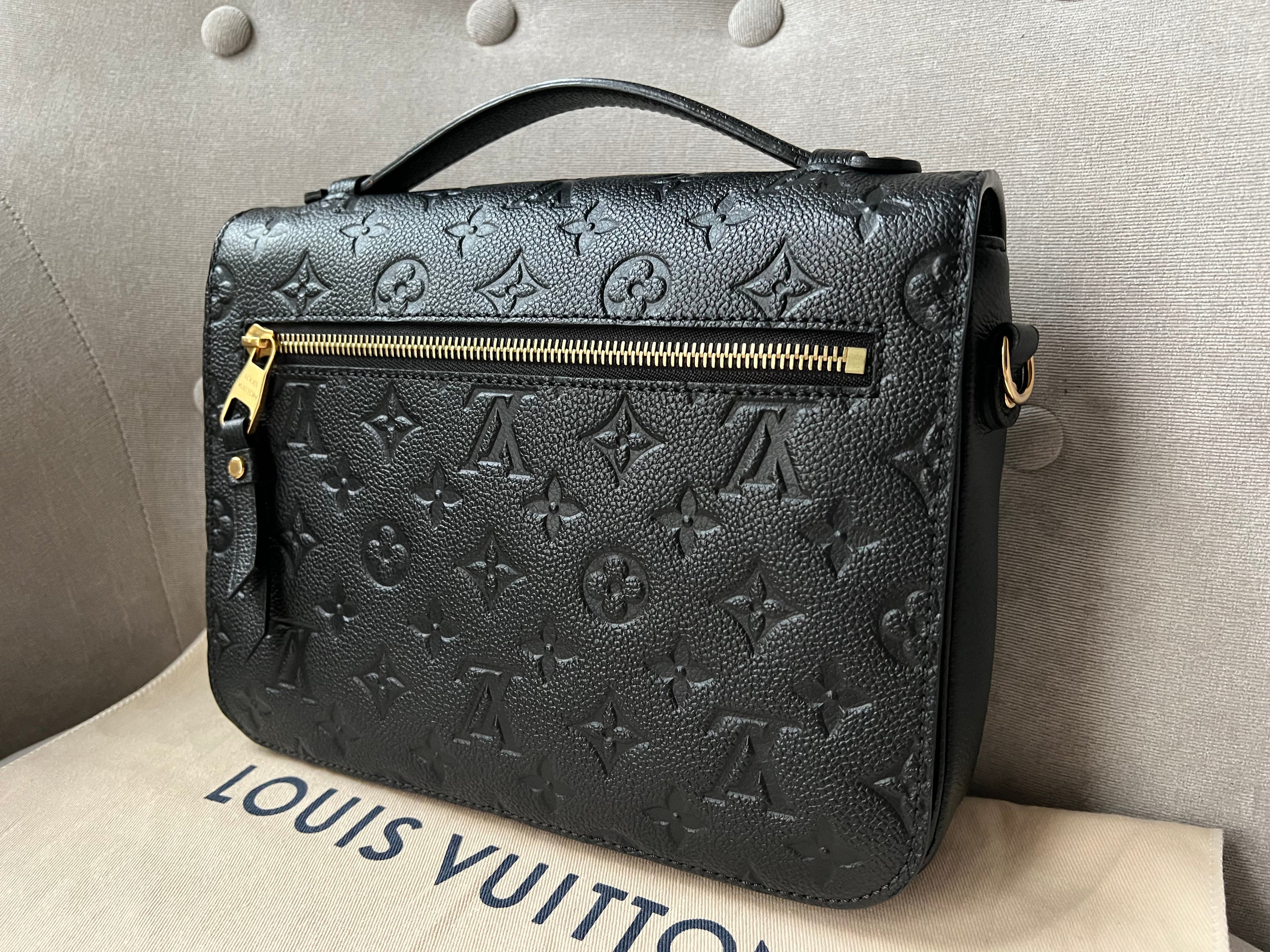 Louis Vuitton Pochette Metis Black Empreinte (RRP £2,110)