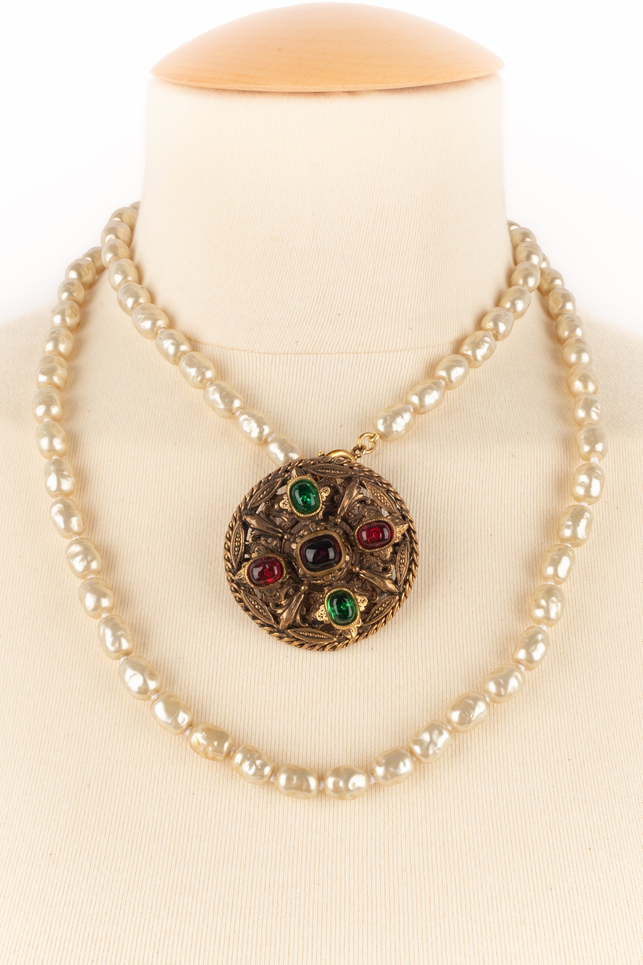 Collier byzantin Chanel 1983