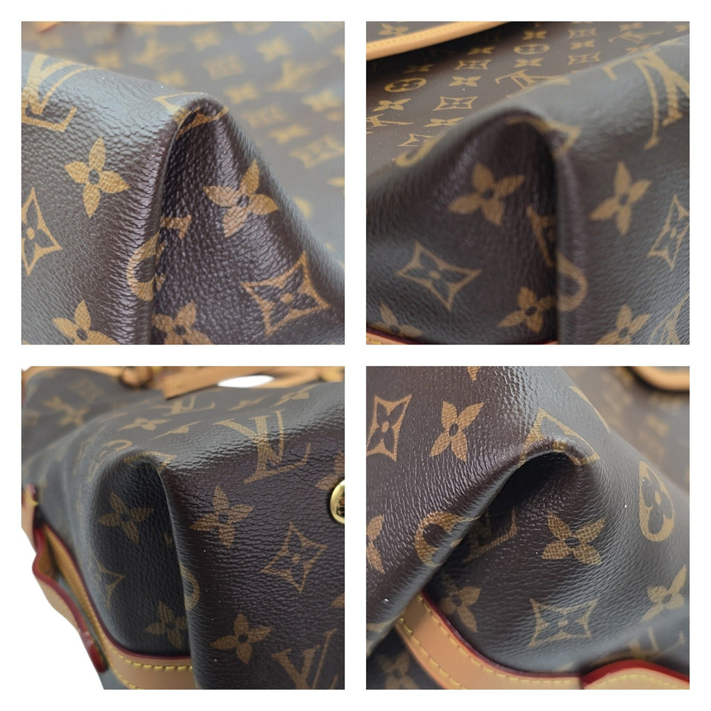 Louis Vuitton Monogram Canvas CarryAll MM Hobo