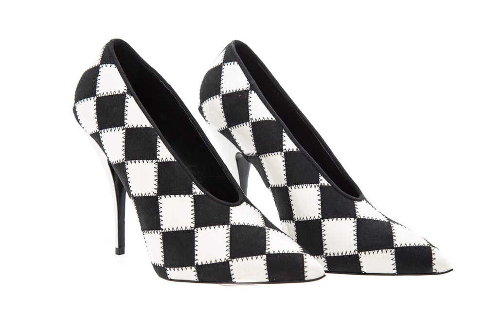 Stella McCartney Black & White Heels SZ 36