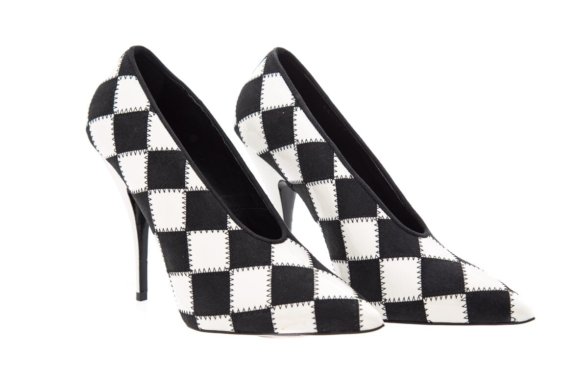 Stella McCartney Black & White Heels SZ 36