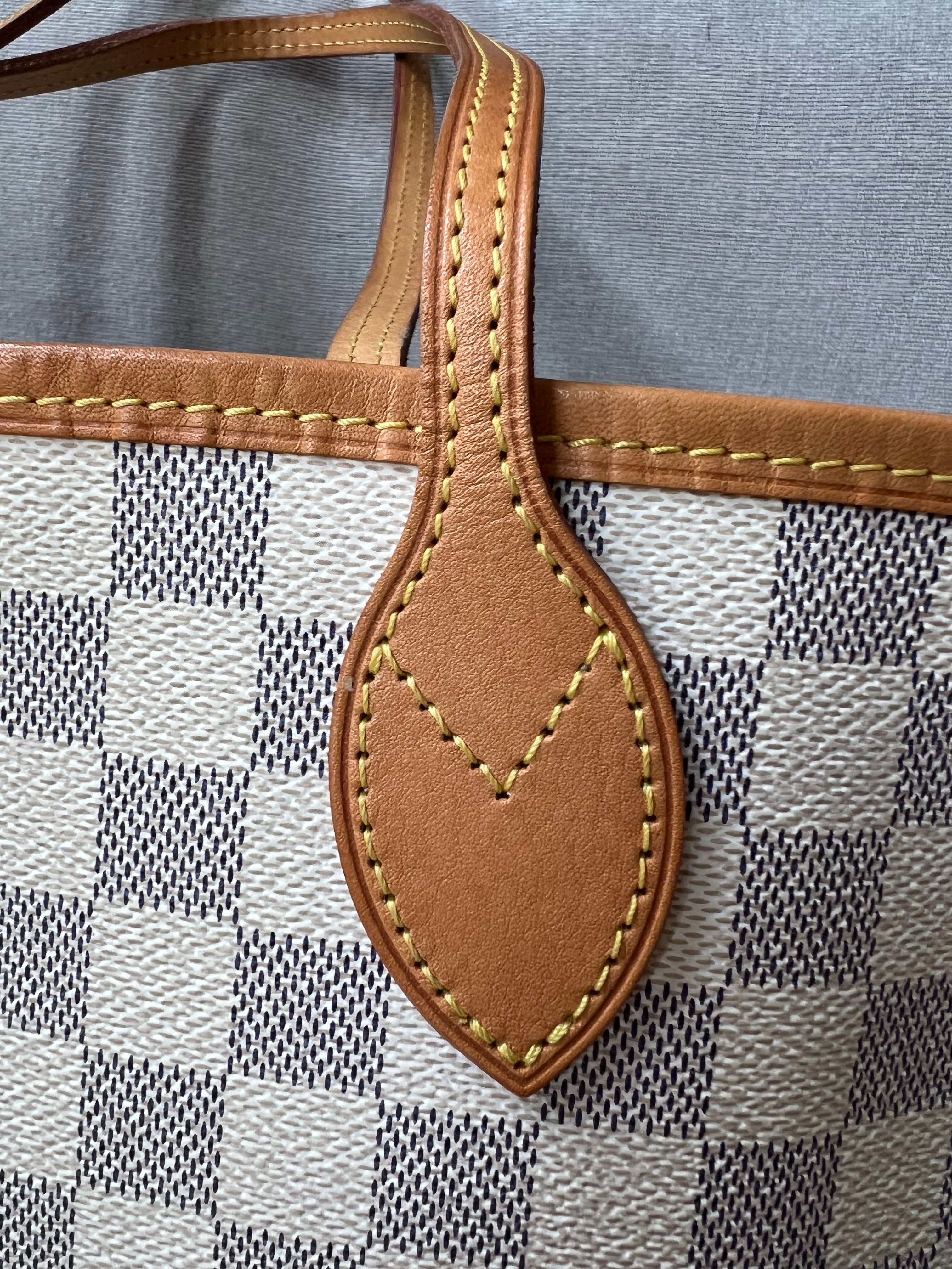 Louis Vuitton Neverfull MM  Damier Azur (RRP £1,410)