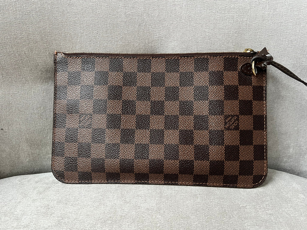 Louis Vuitton Pouch (from Neverfull) in Damier Ebene