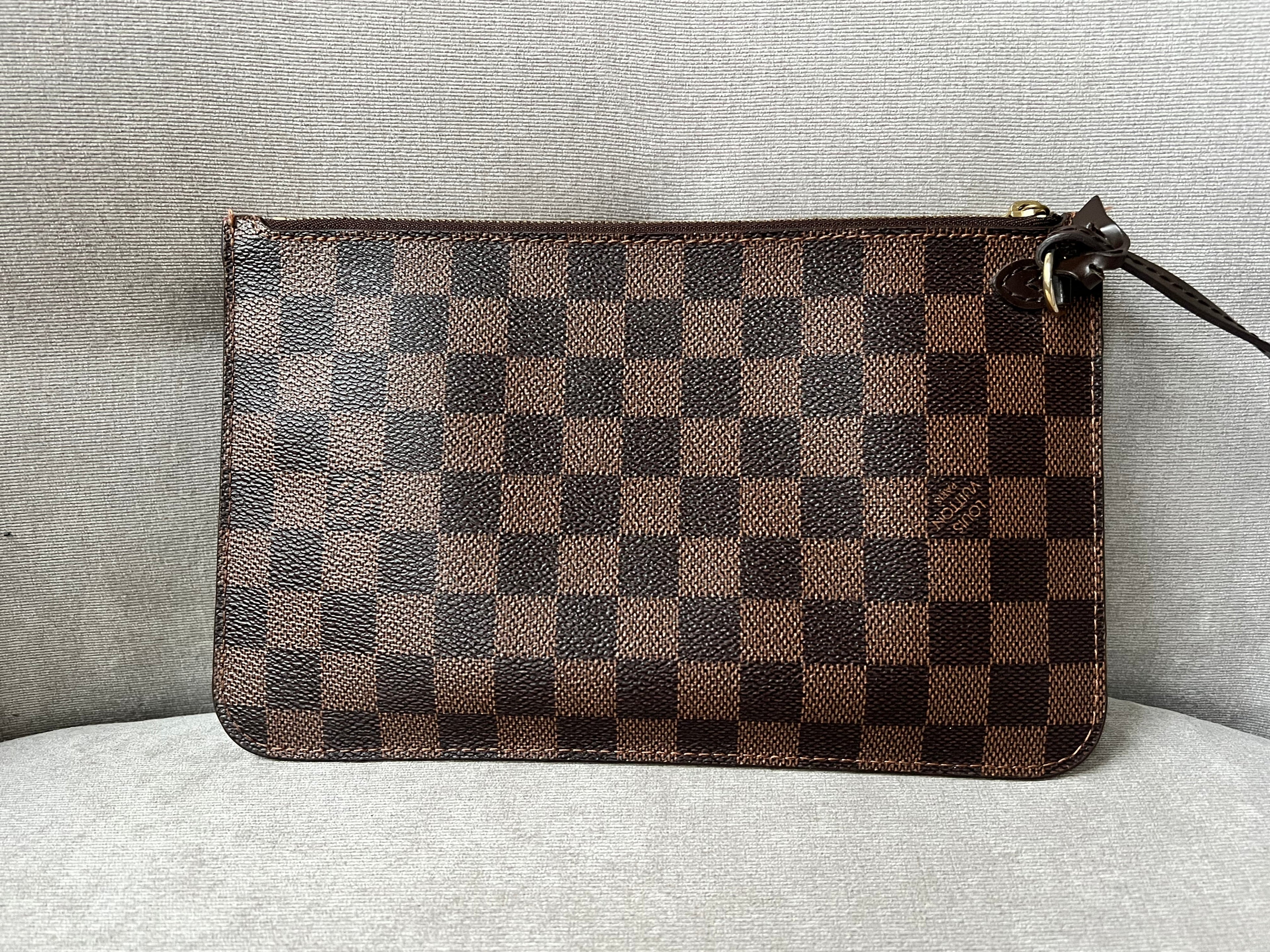 Louis Vuitton Pouch (from Neverfull) in Damier Ebene