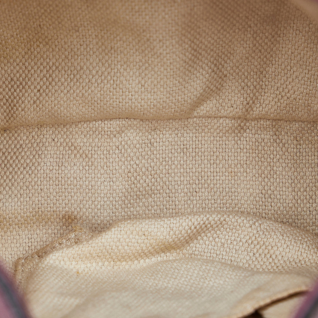 Purple Gucci Soho Chain Tote