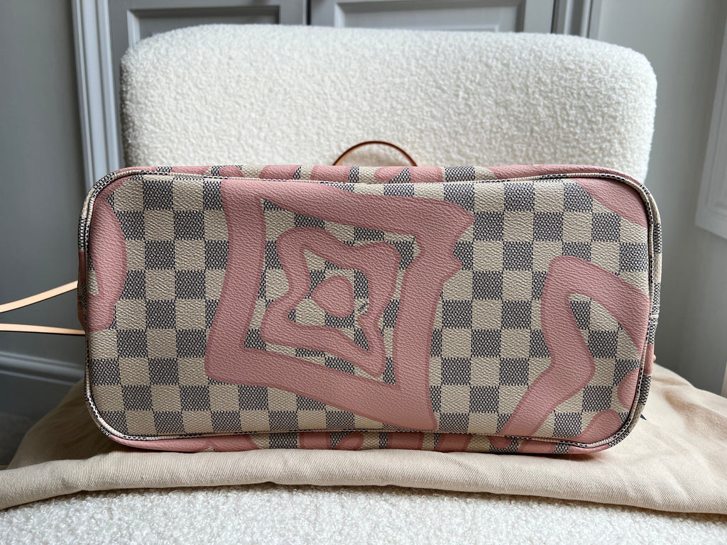 Louis Vuitton Neverfull MM Tahitienne Damier Azur Limited Edition