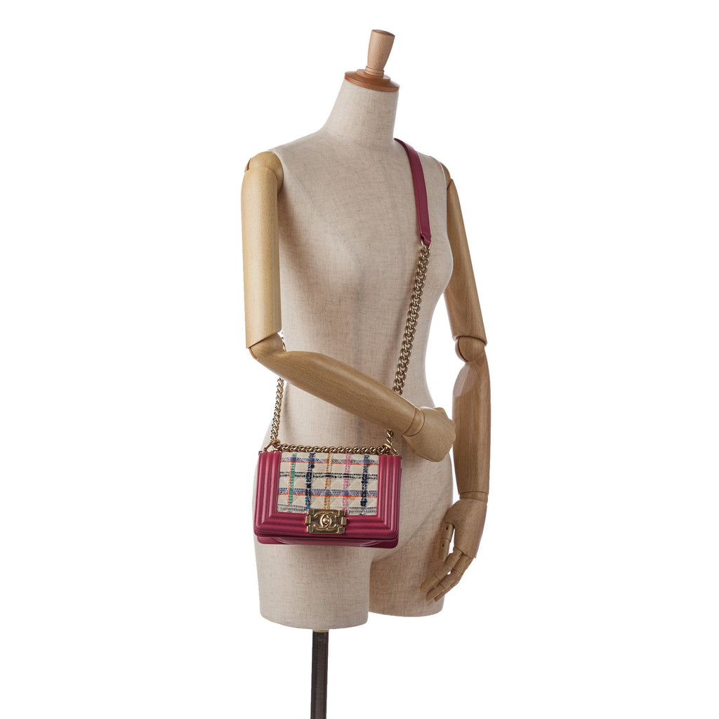 Chanel Small Tweed Boy Bag