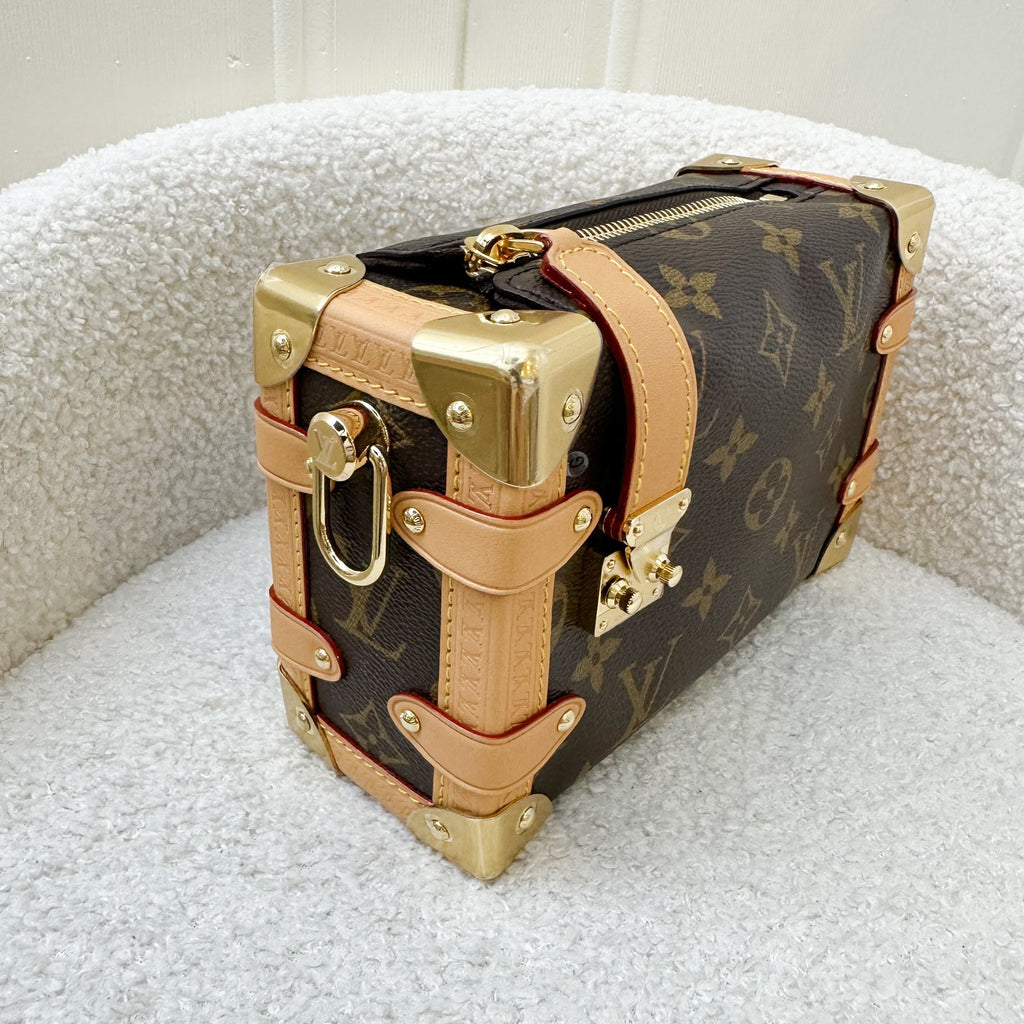 LV Side Trunk PM Bag in Monogram Canvas and GHW
